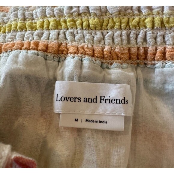 Lovers + Friends Women's M Liv Tiered Dress in Spring Rainbow - Picture 5 of 5